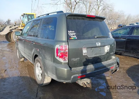 2006 Honda Pilot Ex-L from USA, damaged, VIN 2HKYF18526H512202